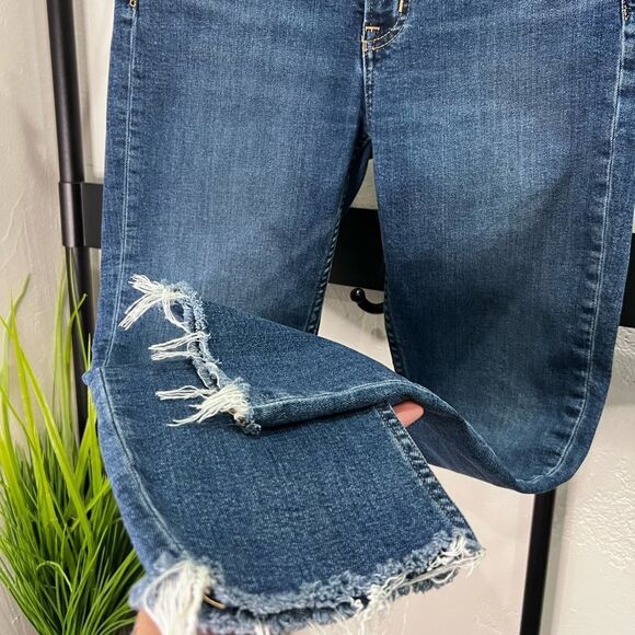 Gap High Rise Cigarette Jeans slim straight ankle Size 27 4 Petite - Picture 9 of 16